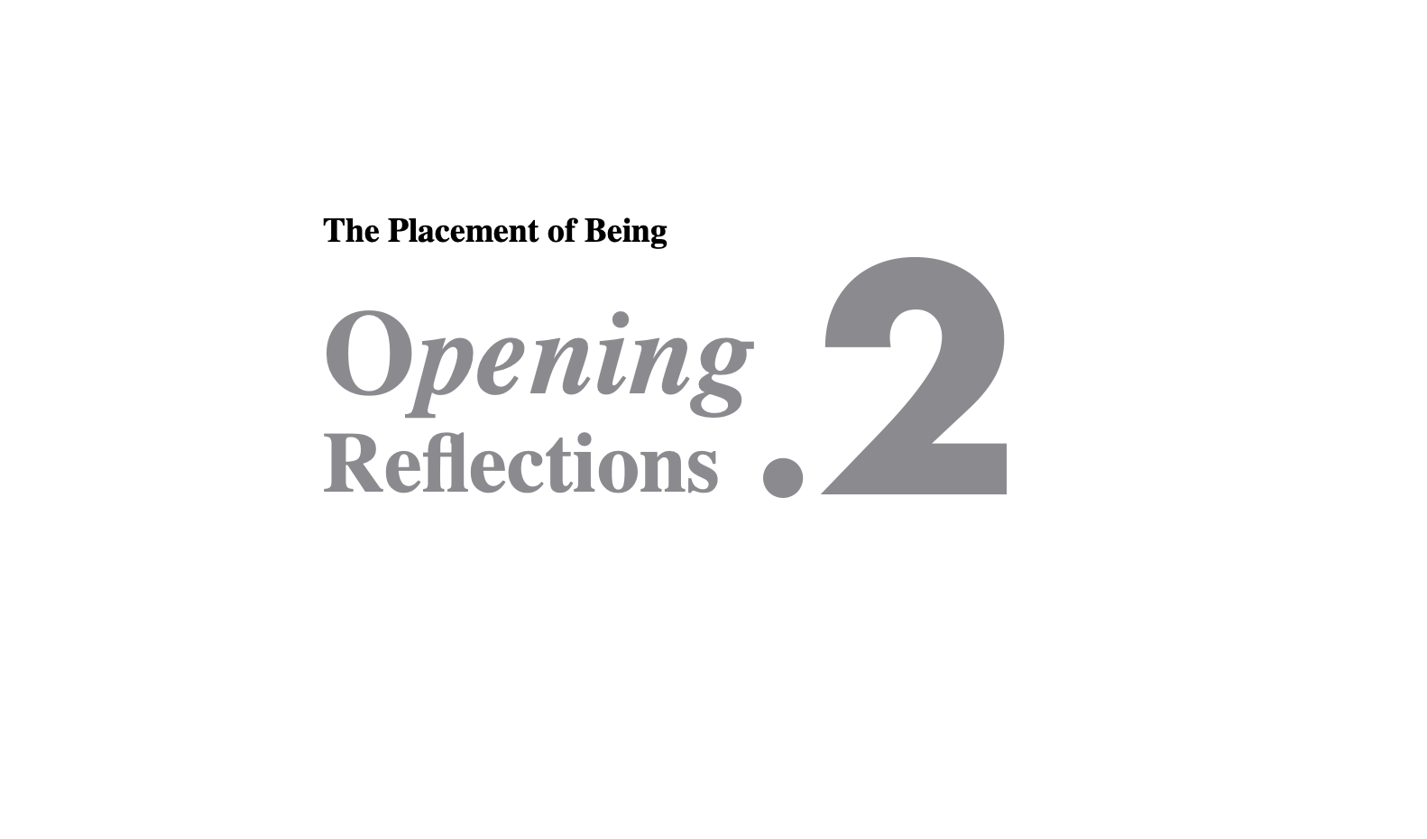 OR-2. Claude’s Report : The Joy of Discovery